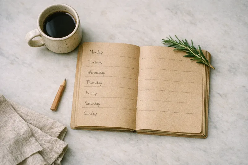 How to Build a Weekly Meal Plan